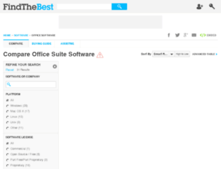 office-suite-software.findthebest.com screenshot