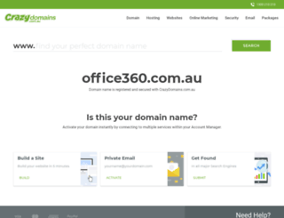 office360.com.au screenshot