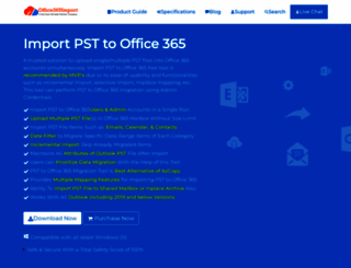 office365import.com screenshot