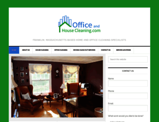 officeandhousecleaning.com screenshot