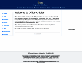 officearticles.com screenshot