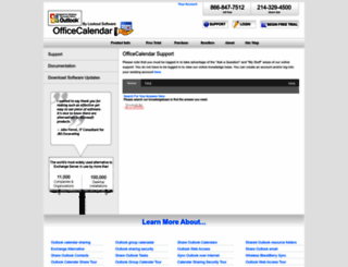 officecalendar.crmdesk.com screenshot