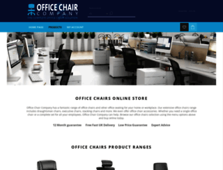 officechaircompany.co.uk screenshot