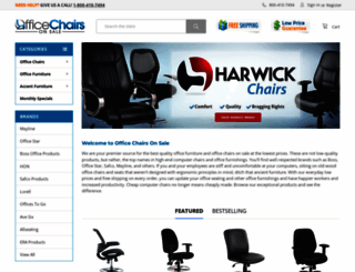 officechairsonsale.com screenshot