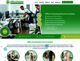 officecleaners-london.co.uk screenshot