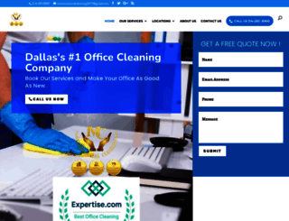 officecleaningdallastx.com screenshot