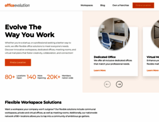 officeevolution.com screenshot