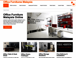 officefurnituresmalaysia.com screenshot
