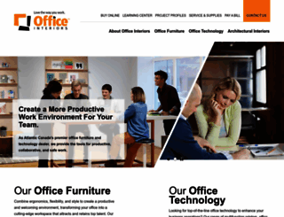officeinteriors.ca screenshot