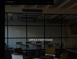 officepartitions.com screenshot