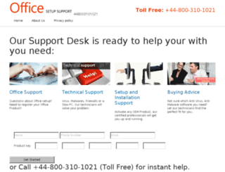 officesetup-support.co.uk screenshot