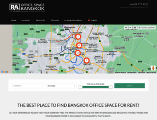 officespacebangkok.com screenshot