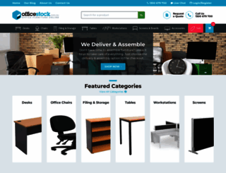 officestock.com.au screenshot