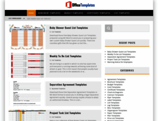 officetemplates.org screenshot