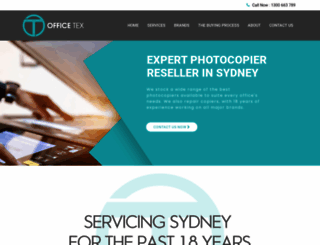 officetex.com.au screenshot