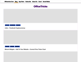 officetricks.com screenshot