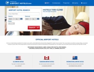 officialairporthotels.com screenshot