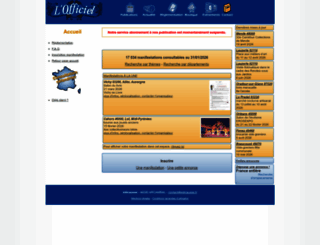 officiel-presse.com screenshot