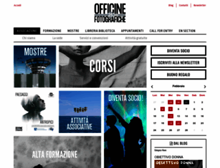 officinefotografiche.org screenshot