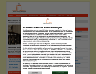 offline-einkaufen.com screenshot