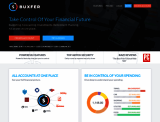 offline.buxfer.com screenshot