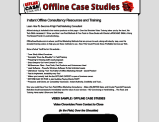 offlinecasestudies.com screenshot