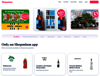 offres.shopmium.com screenshot