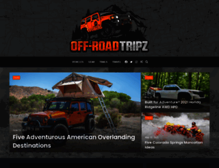 offroadtripz.com screenshot
