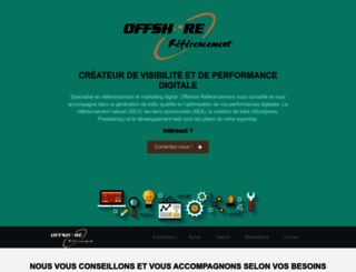 offshore-referencement.com screenshot