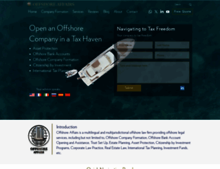 offshoreaffairs.com screenshot