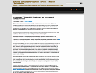 offshoredevelopmentservices.wordpress.com screenshot