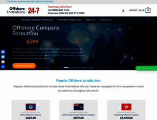 offshoreformations247.com screenshot
