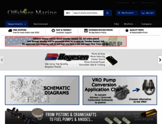 offshoremarineparts.com screenshot