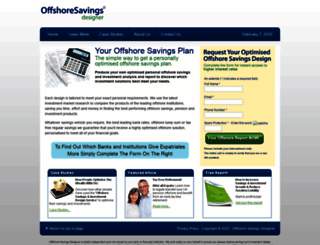 offshoresavingsdesigner.com screenshot