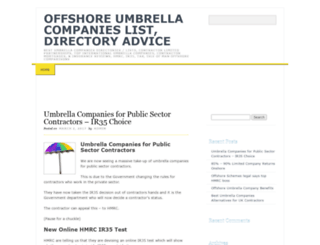 offshoreumbrellacompanies.com screenshot