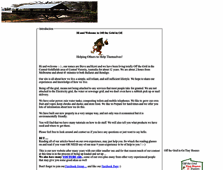 offthegridinoz.com screenshot