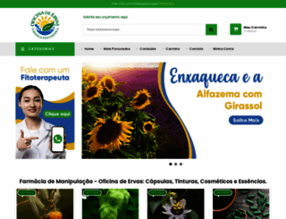 oficinadeervas.com.br screenshot