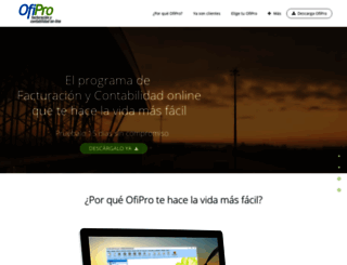 ofipro.es screenshot