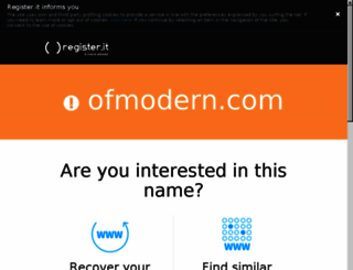 ofmodern.com screenshot