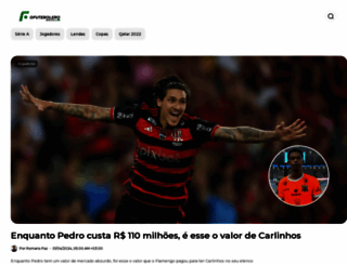 ofutebolero.com.br screenshot