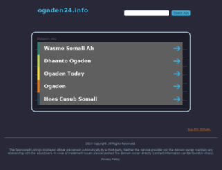 ogaden24.info screenshot
