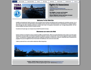 ogdenmarinesurveyors.com screenshot