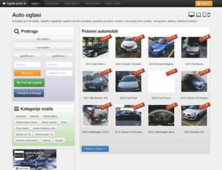 oglasi-auto.rs screenshot