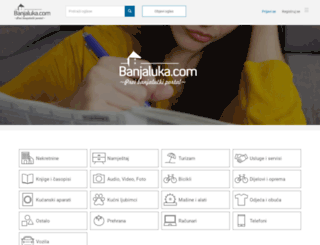 oglasi.banjaluka.com screenshot