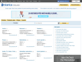 oglasi.krstarica.com screenshot