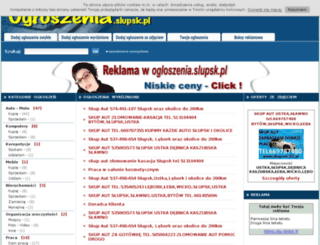 ogloszenia.slupsk.pl screenshot