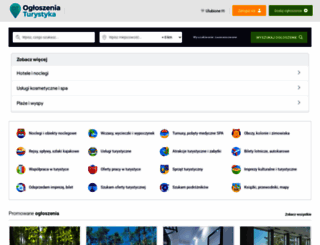 ogloszeniaturystyka.pl screenshot