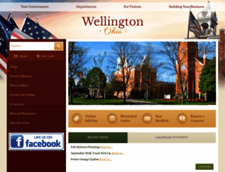 oh-wellington.civicplus.com screenshot