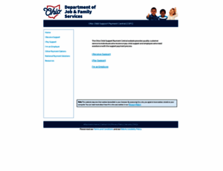 oh.smartchildsupport.com screenshot