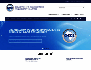 ohada.org screenshot